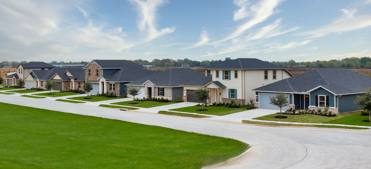street view of homes in sweetgrass village