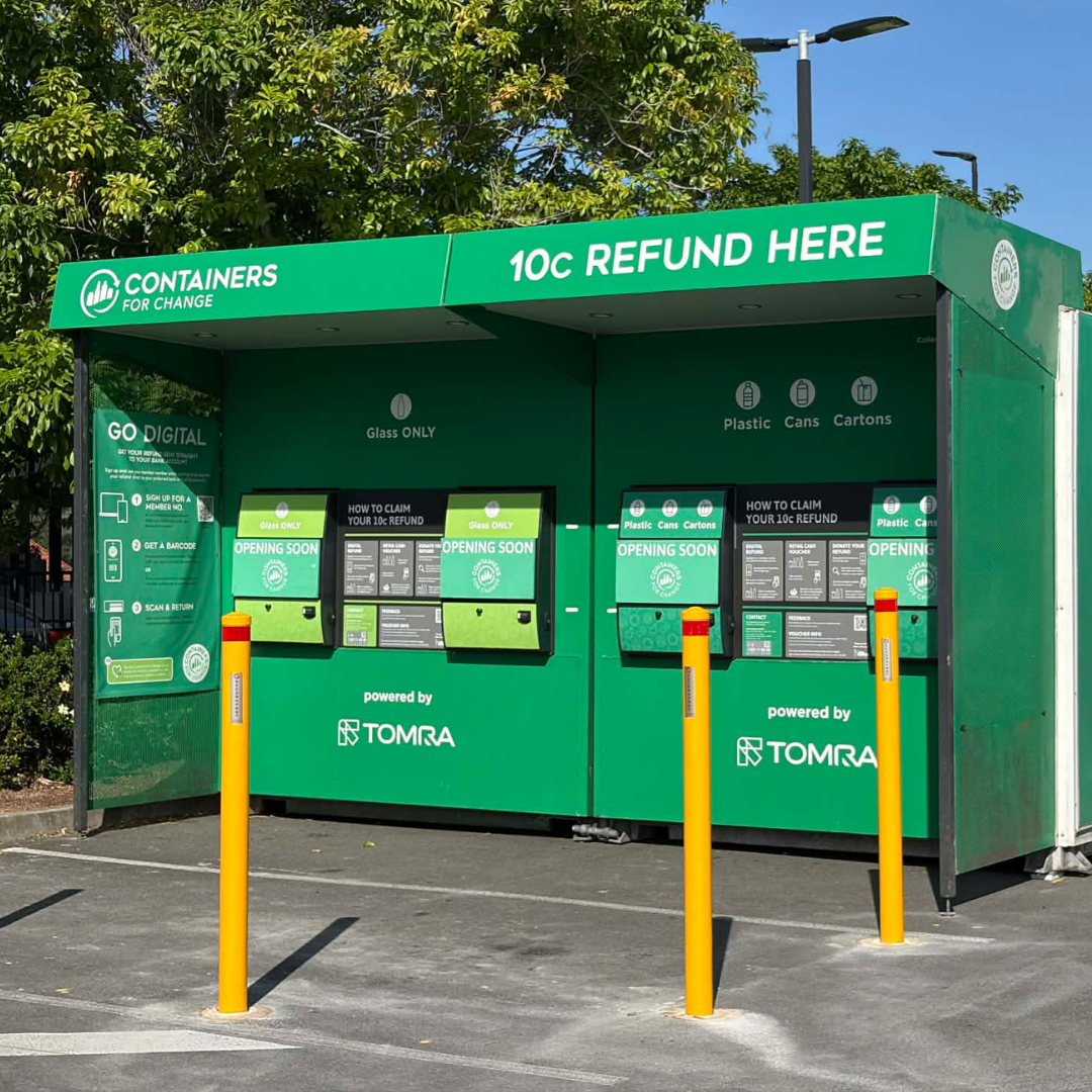 Image of the TOMRA Containers for Change unit