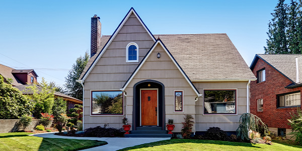 A small craftsman-style home