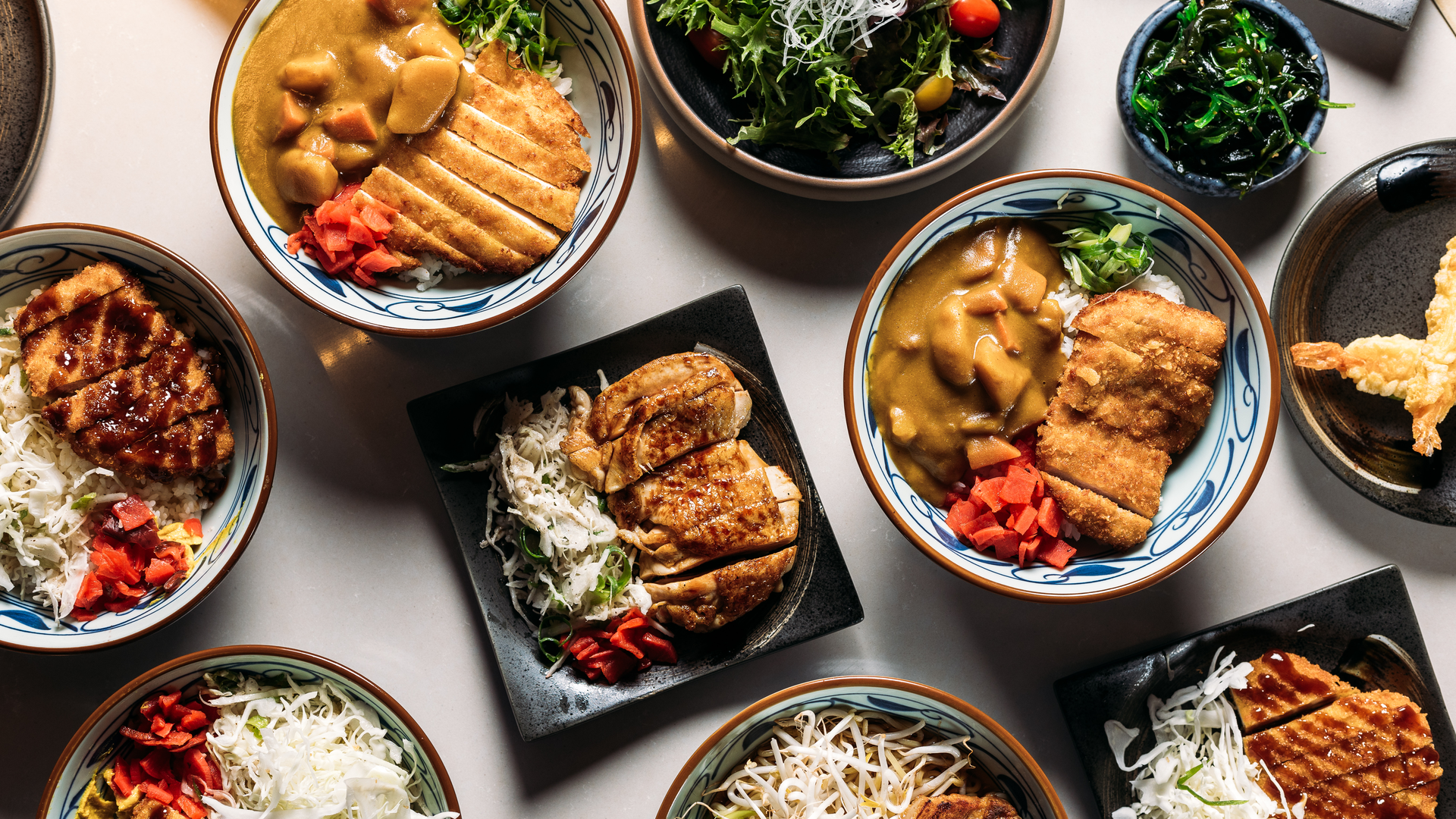 Tiger Lane, Blowfish, Luck Duck BBQ, Golden Panda, Inari Express, Sticky Beak
