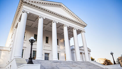 Virginia state capitol building