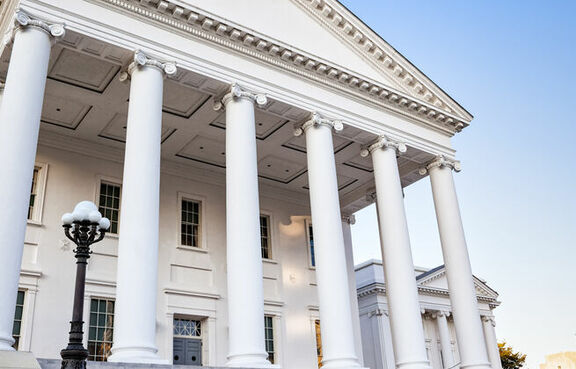 Virginia state capitol building
