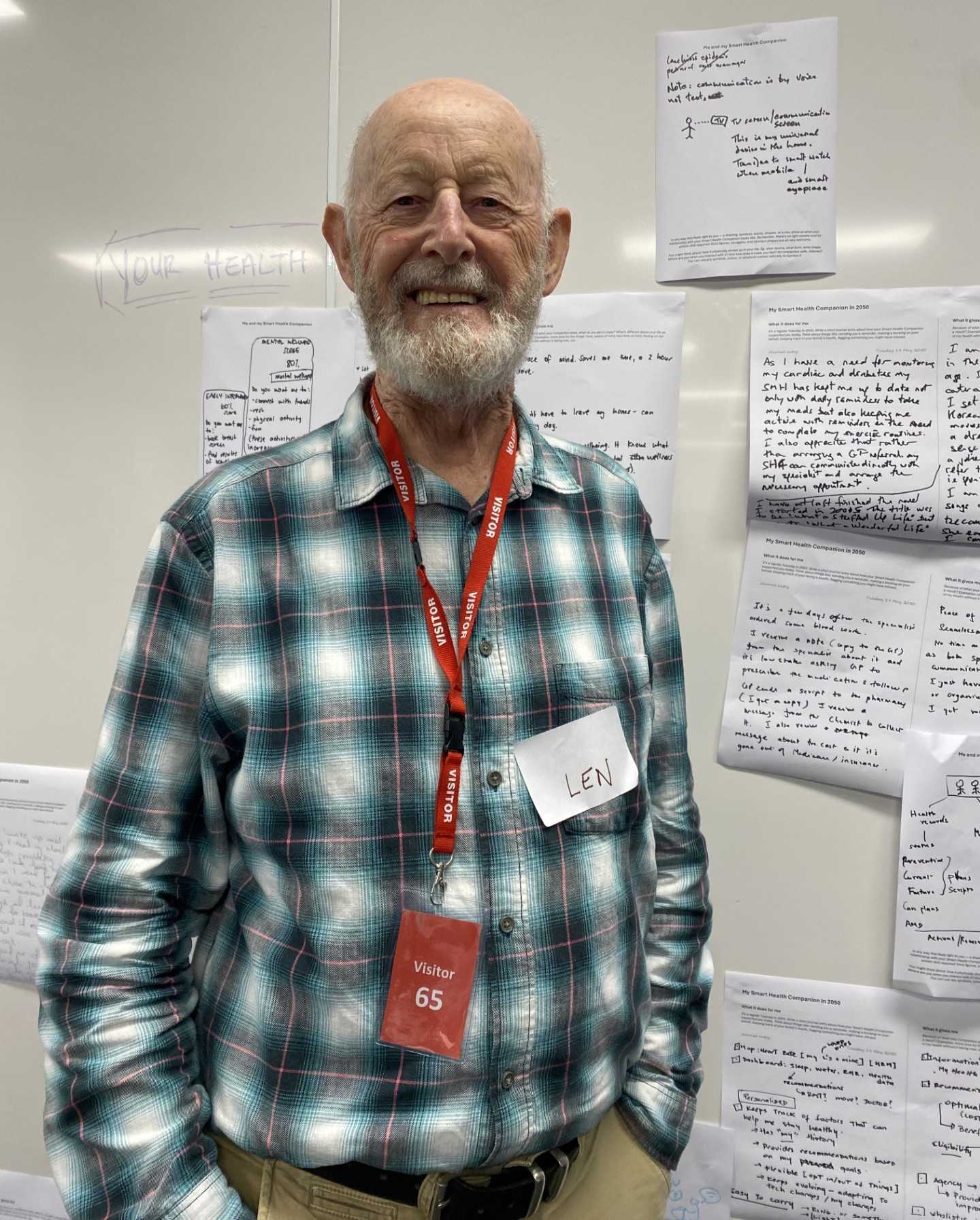 Len is a member of the Healthdirect Consumer Engagement Group, shaping our thinking about virtual care, AI and healthy ageing.