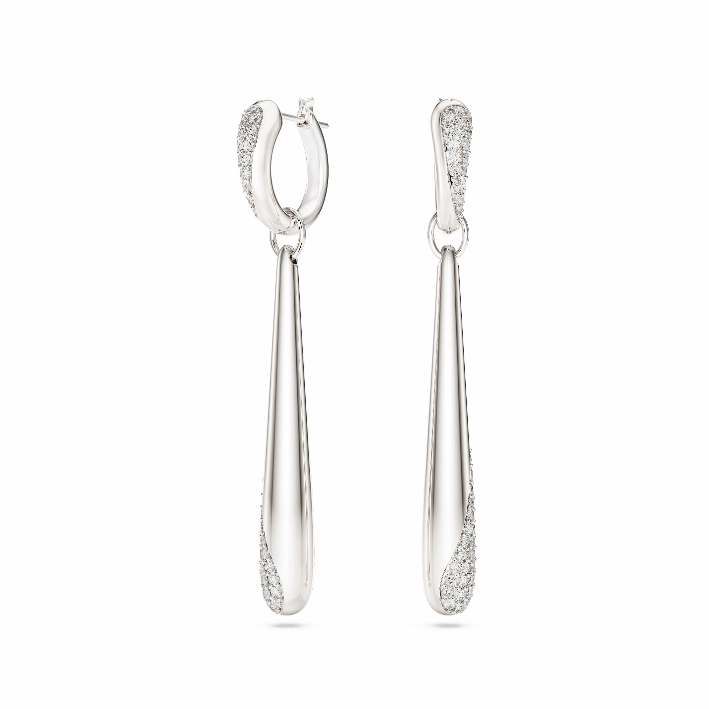 Swarovski Classica Drop and Hoop Earrings
