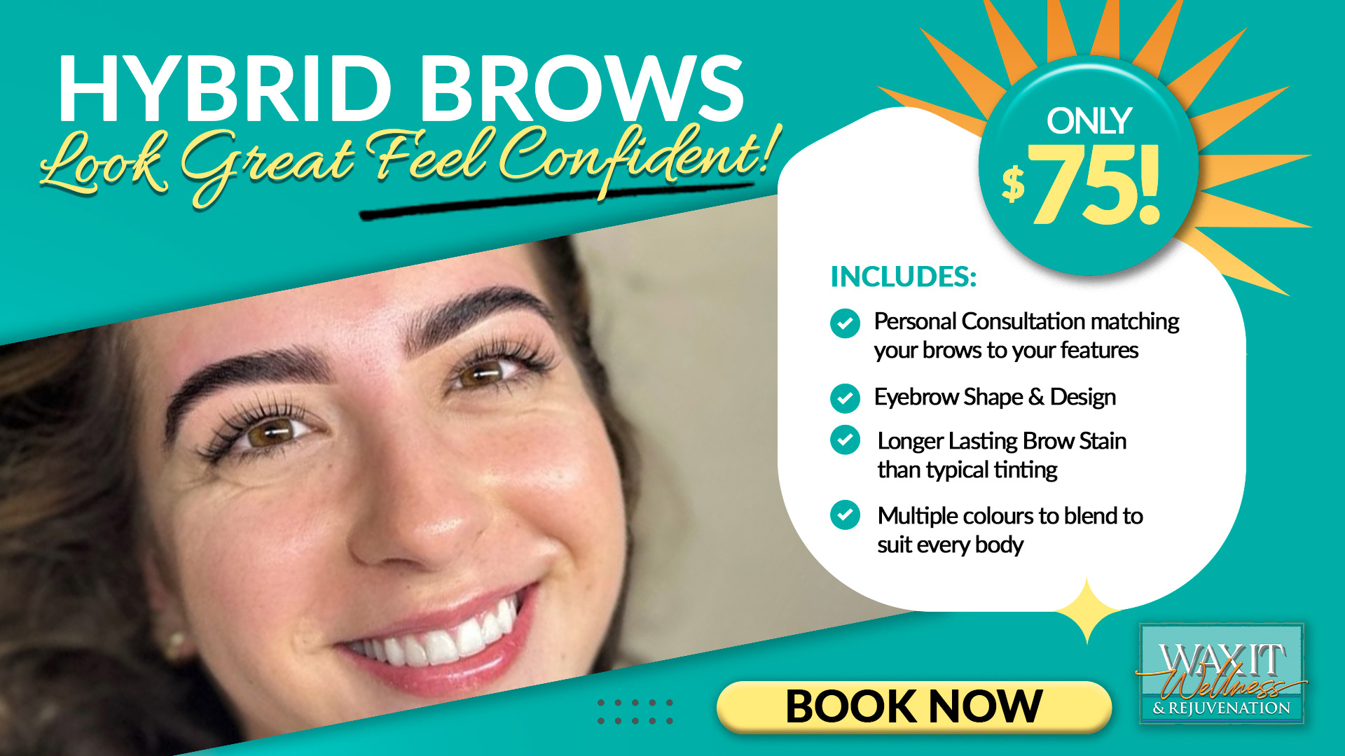 Hybrid Brows - $75 - Look great feel confident