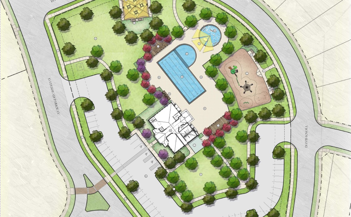 rendering of second future amenity center