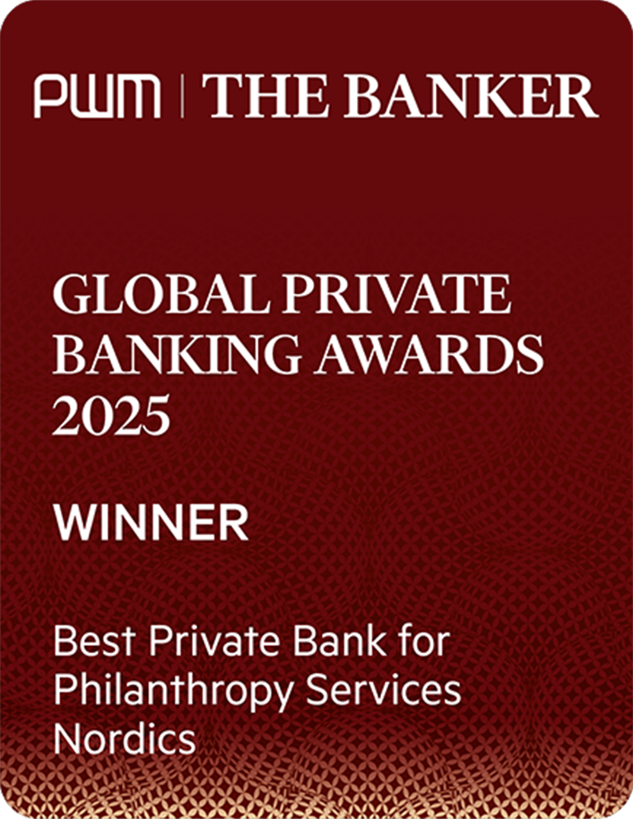Best Private Bank for Philanthropy Services – Nordics