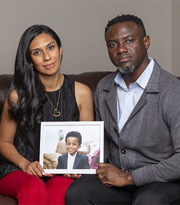 Kosj and his wife, Jaymi, explored every possible option for Zion’s treatment. At the time, that meant traveling out of state, away from family and their support network.