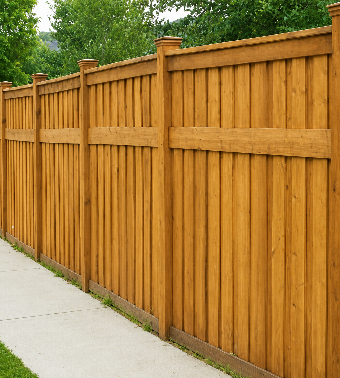 Yukari privacy fence exterior application