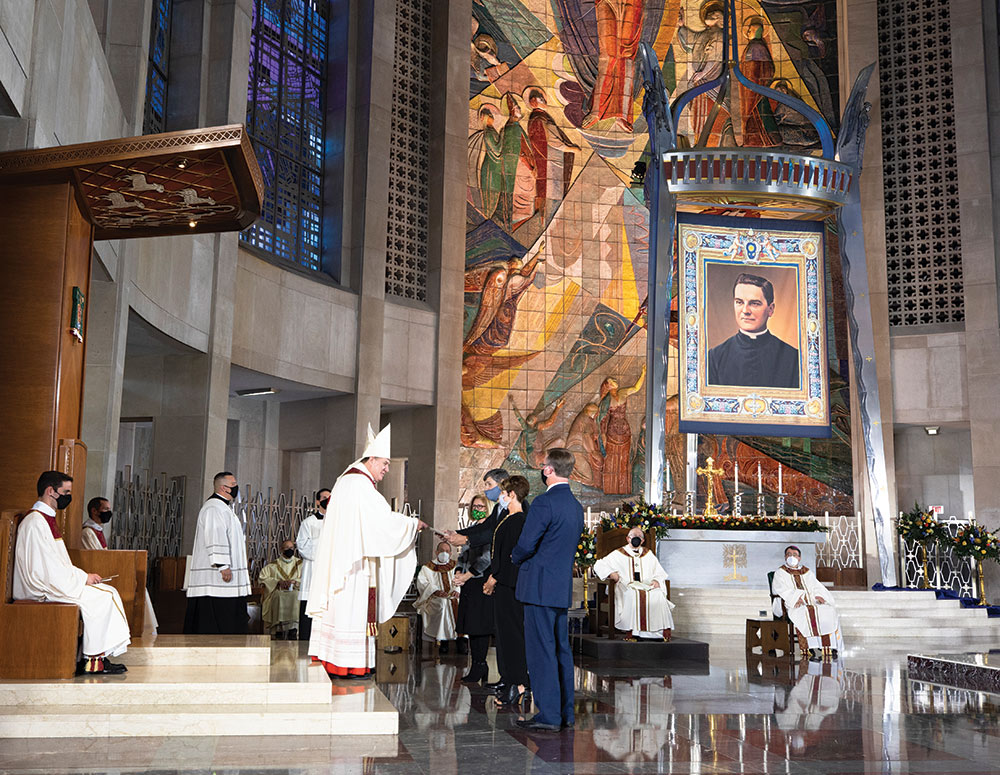 Cardinal Joseph Tobin, archbishop of Newark and representative of Pope Francis