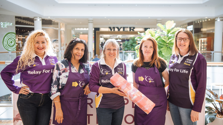 Hills Relay for Life Mothers Day Gift Wrapping