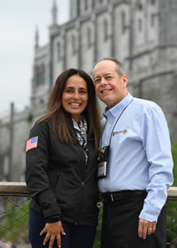 WTL Staff, Medical Director & Medical Coordinator, Dr. Edward Lopez, Col, USAF, MC, SFS; Norma Lopez.