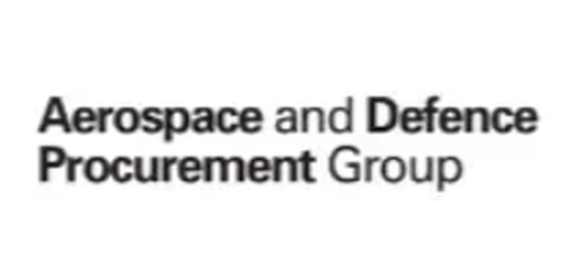 Aerospace and Defence Procurement Group