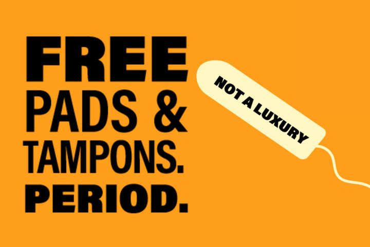 Free Pads & Tampons program