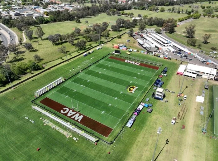 Koori Knockout aerial photo