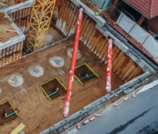 Temporary works shores up construction for Belpile