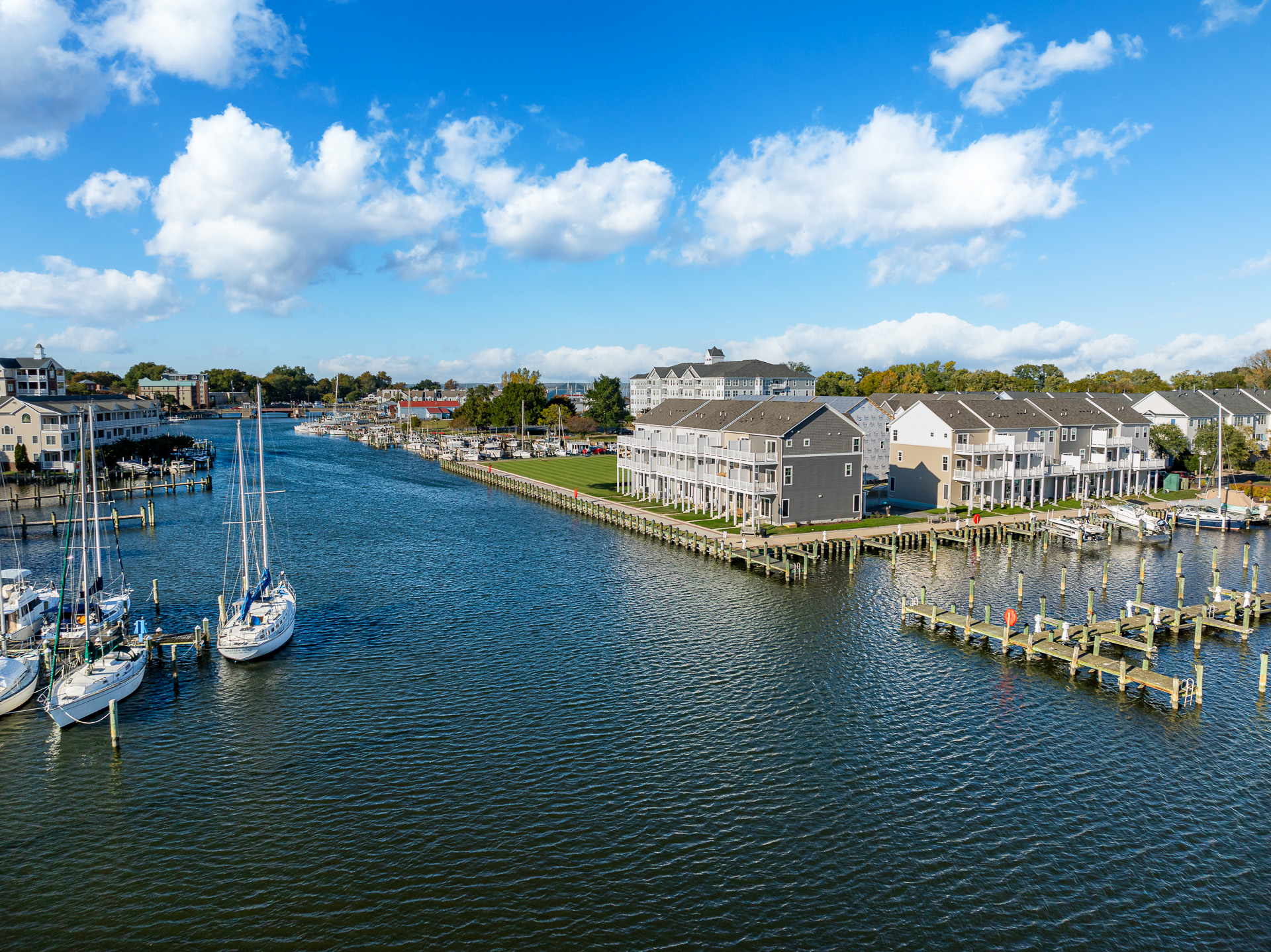 Aerial Photo of New Waterfront Homesites