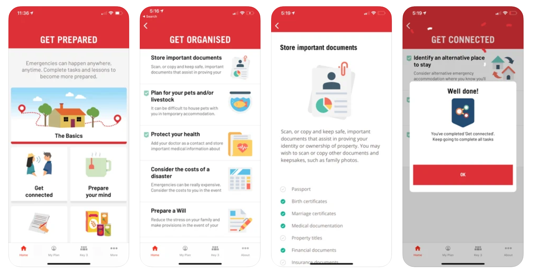 Get Prepared app