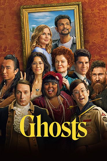 Promotional image for sitcom Ghosts