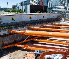 High-capacity hydraulic shoring backed by in-house innovation