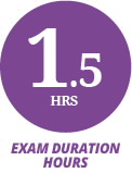 Icon of the number 1.5 in a purple circle, with the text 