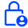 Icon of a padlock