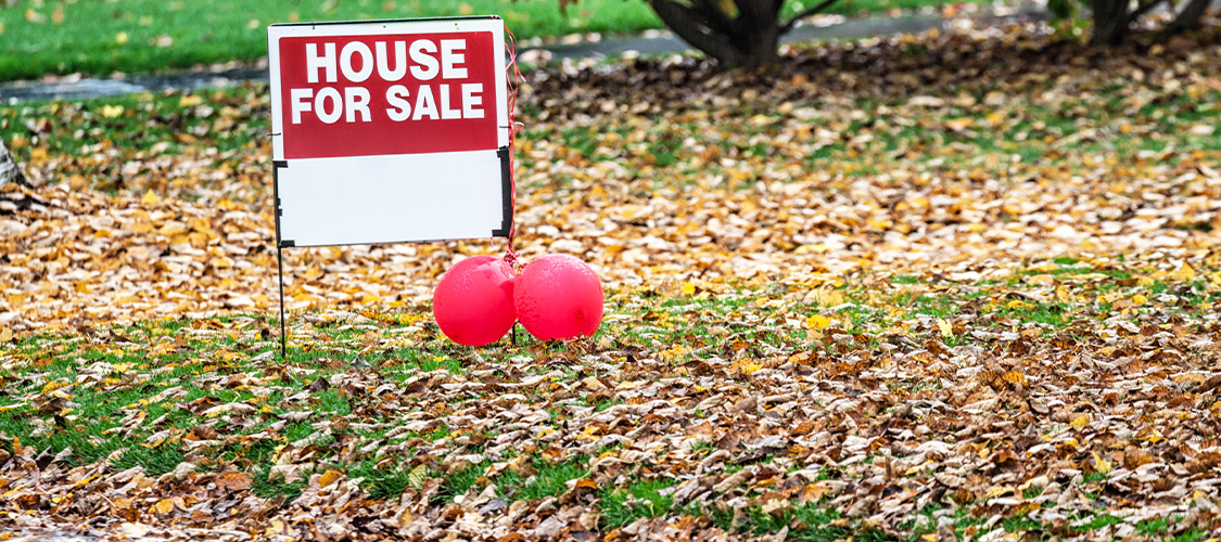 House for sale sign