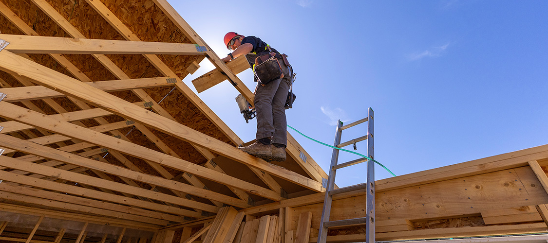 New home being built