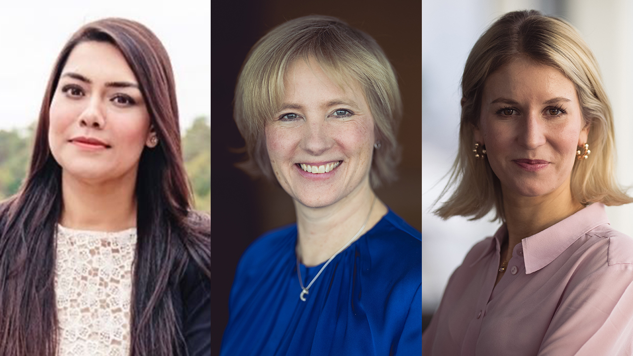 Foto: Zainab Imam Din, Petra Barkeby och Martina Nordenson