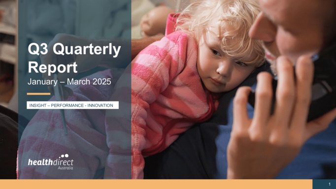 Quarterly Report January-March 2025 PDF cover