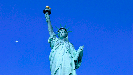 Statue of Liberty in New York City, representing the Americas region