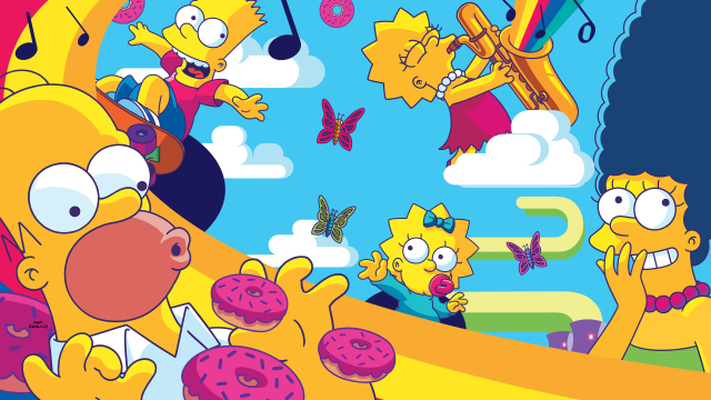 Promotional image for The Simpsons