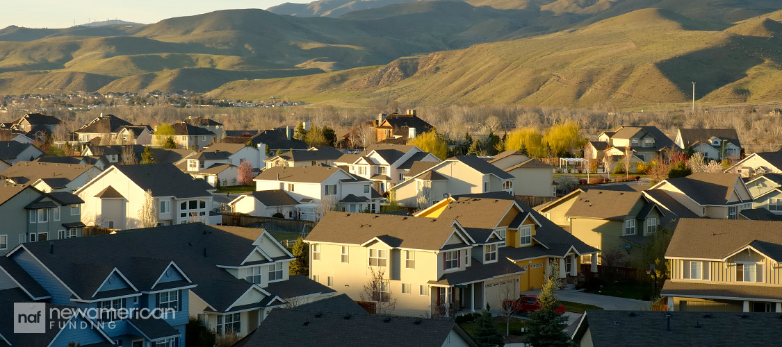 Idaho residential neighborhood