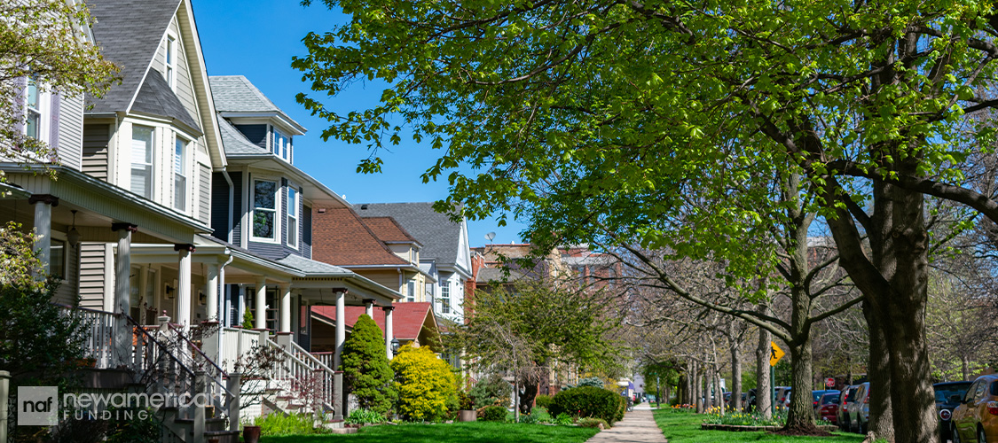 Illinois residential neighborhood