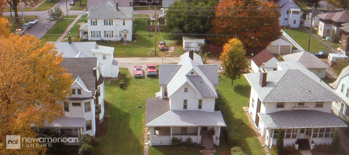 Iowa residential neighborhood