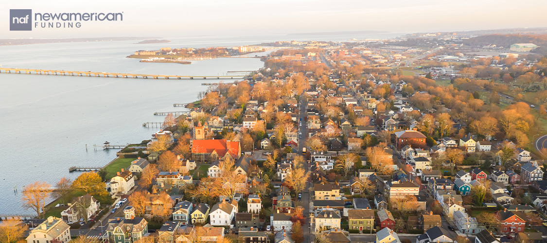 Rhode Island residential neighborhood