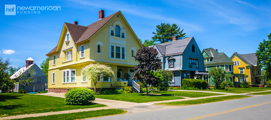 Vermont residential neighborhood