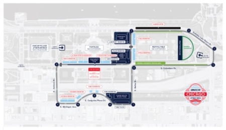 NASCAR Street Race Course Layout