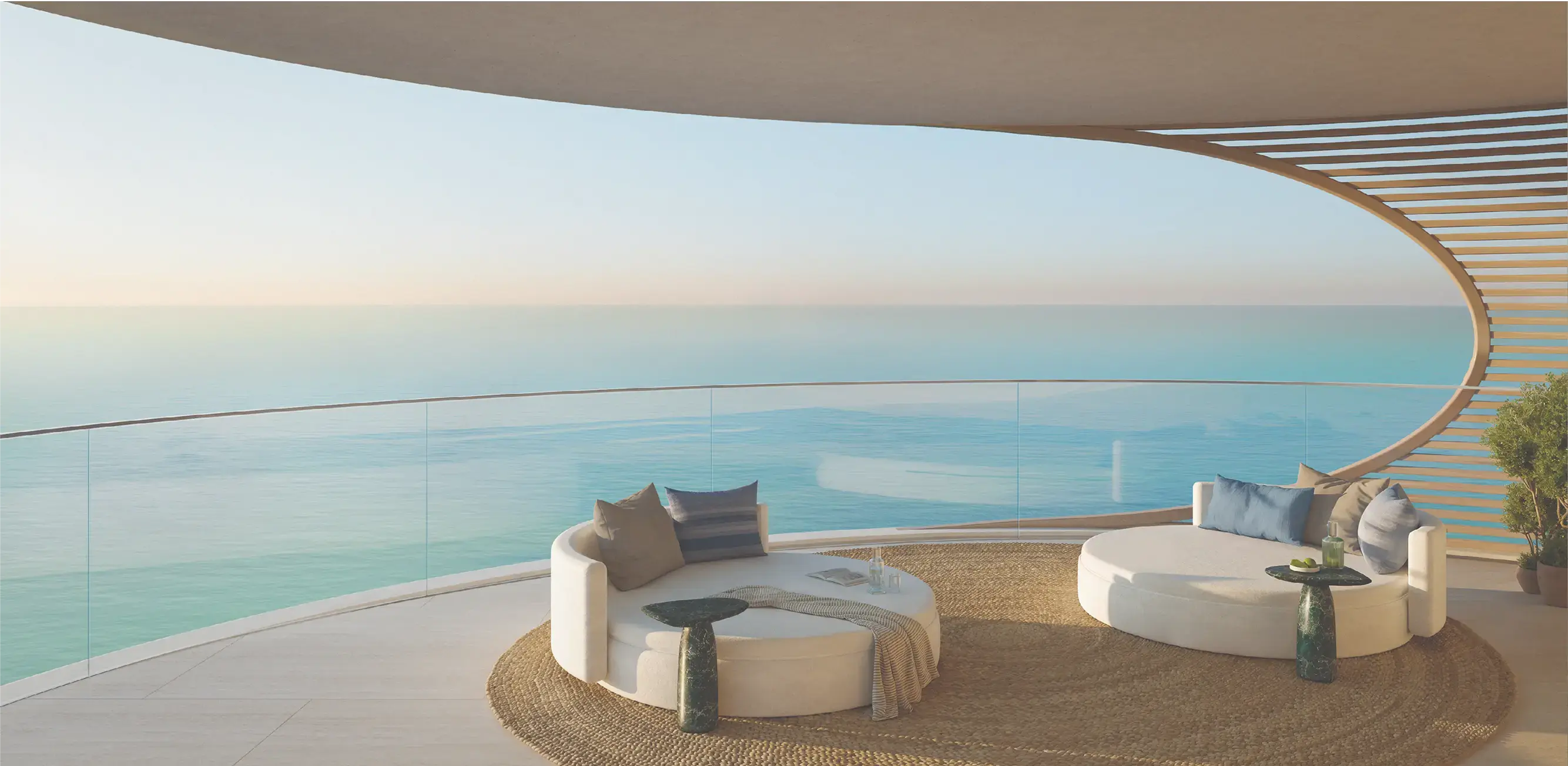 Fahid Beach Terraces, Fahid Island, Abu Dhabi