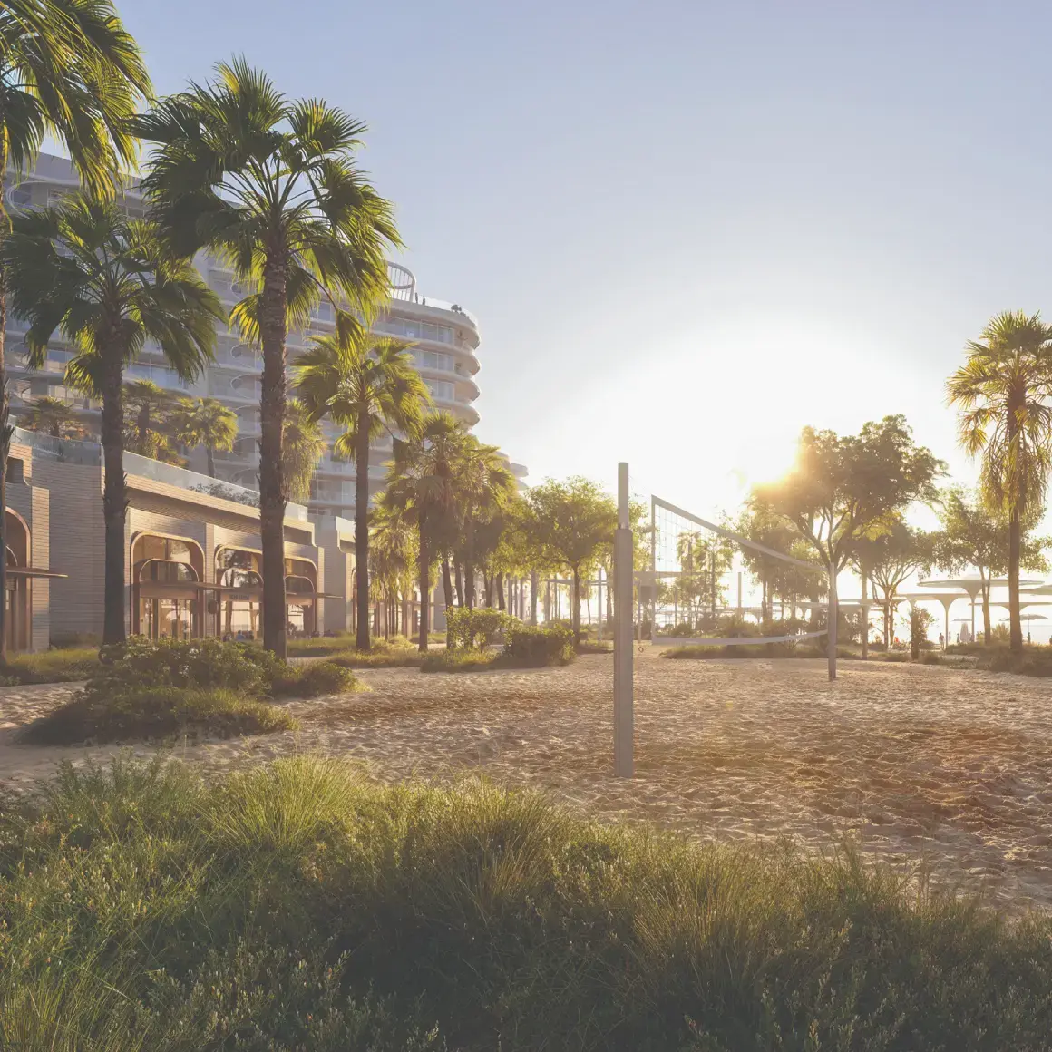 Fahid Beach Terraces, Fahid Island, Abu Dhabi