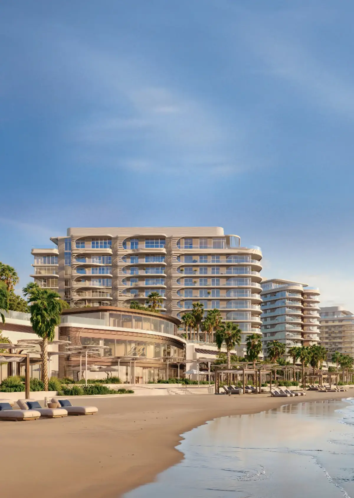 Fahid Beach Terraces, Fahid Island, Abu Dhabi