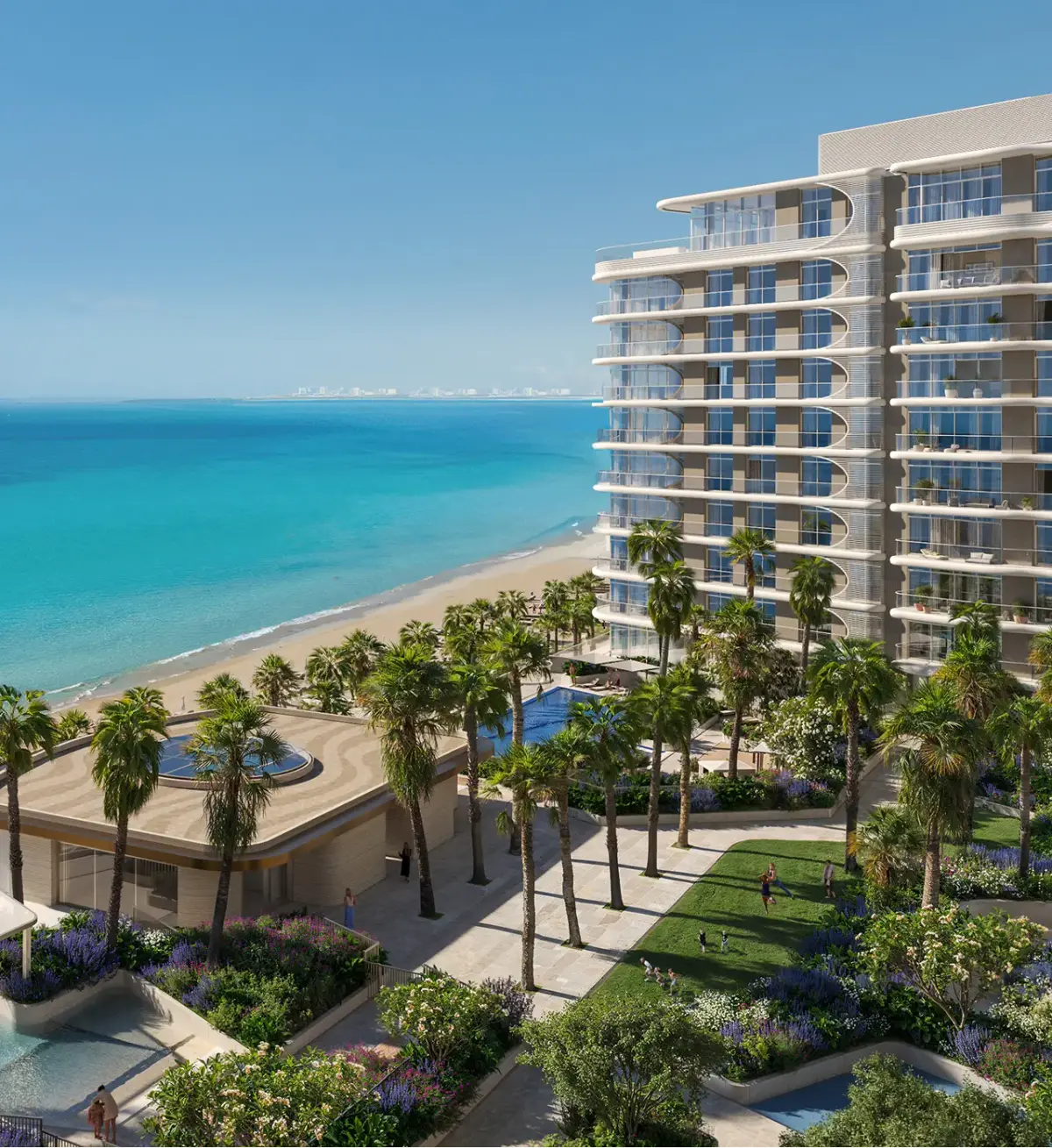 Fahid Beach Terraces, Fahid Island, Abu Dhabi