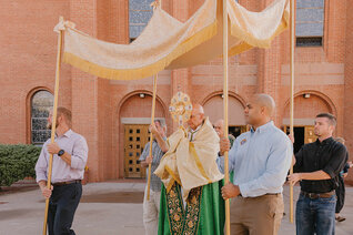 Members of Fray Marcos Council 1783 in Gallup, N.M
