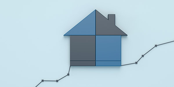 interest rates and house concept