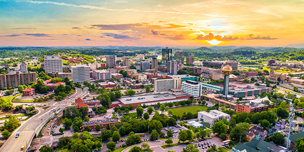 knoxville, tennesee skyline