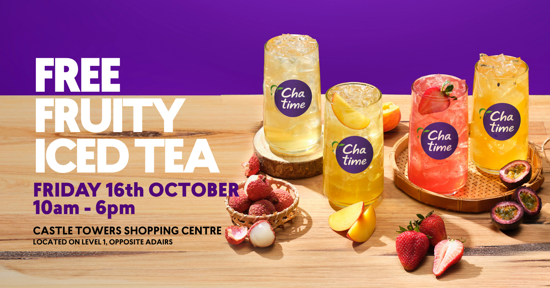 Free Fruit Iced Tea