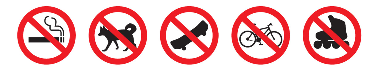 prohibited sign