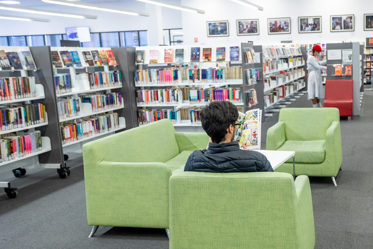 The library has a new home!